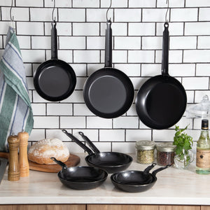 Endo Shoji Ahl20022 22Cm Iron Frying Pan Ih Compatible Japan - YOYO JAPAN