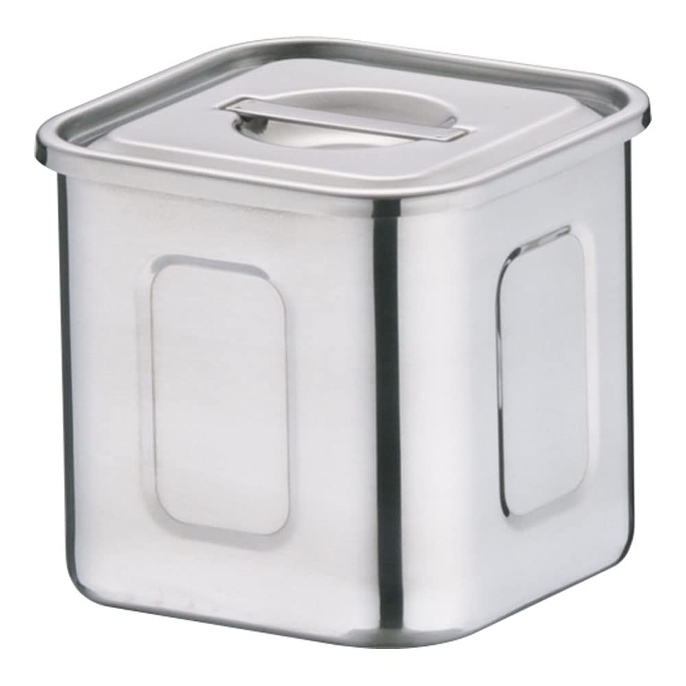 Endo Shoji 9Cm Deep Square Kitchen Pot Japan - Akk05009 Molybdenum Stainless Steel - YOYO JAPAN