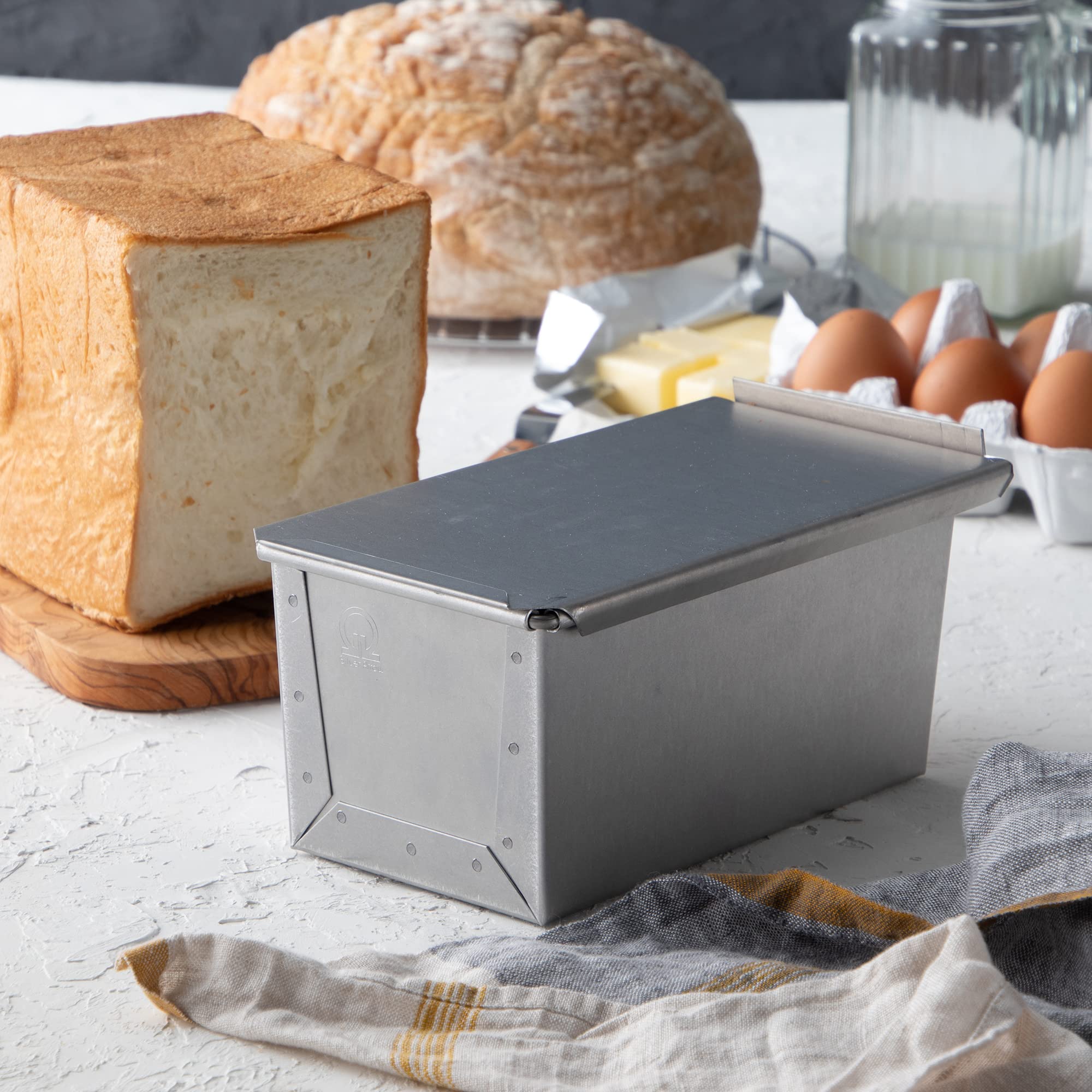 Endo Shoji Wsy03015 Commercial Altite Bread Mold 1.5 Loaf Iron Aluminized Made In Japan - YOYO JAPAN