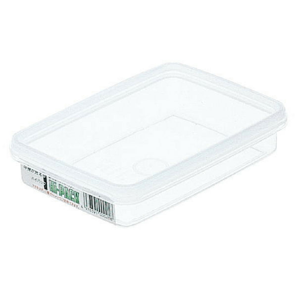 Entec Hi-Pack Rectangular Stackable Food Storage Container 167X117Mm 167x117x36mm (S-21) - YOYO JAPAN