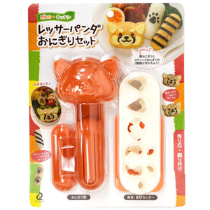 Arnest Ernest Chara-Ben Rice Ball Die Cutting Lesser Panda Set A-76821 Japan - YOYO JAPAN