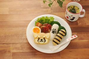 Arnest Ernest Chara-Ben Rice Ball Die Cutting Lesser Panda Set A-76821 Japan - YOYO JAPAN