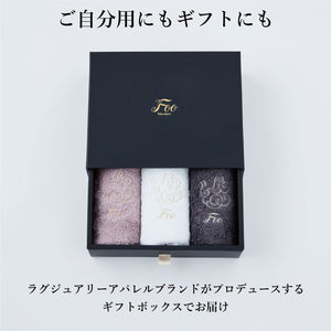 Foo Japan Organic Cotton Luxury Face Towel Gift Set (2/Charcoal Gray/Imabari) Hotel Specifications/Soft Touch - YOYO JAPAN