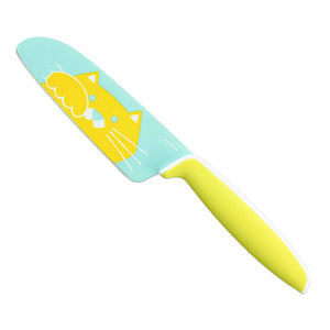 Fuji Cutlery Kids Knife Gute Double-Edged Yellow 235Mm Japan Agc0101 - YOYO JAPAN