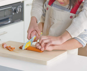 Fuji Cutlery Kids Knife Gute Double-Edged Yellow 235Mm Japan Agc0101 - YOYO JAPAN