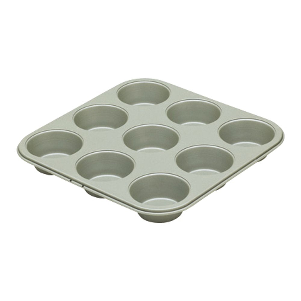 Fuji Horo Japan Enamel Candy Muffin Mold 9P Fluorine Treated Bakeware 57303 - YOYO JAPAN