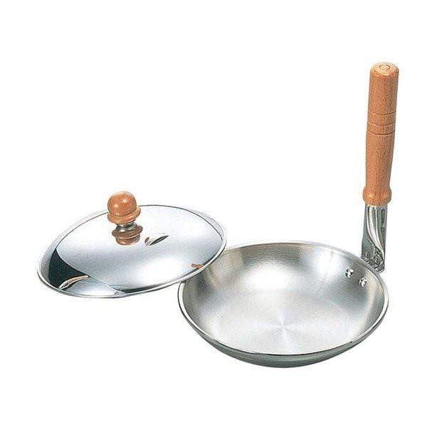 Fujinos 3-Ply Stainless Steel Induction Oyakodon Pan With Lid Japan Hsdd-160 - YOYO JAPAN