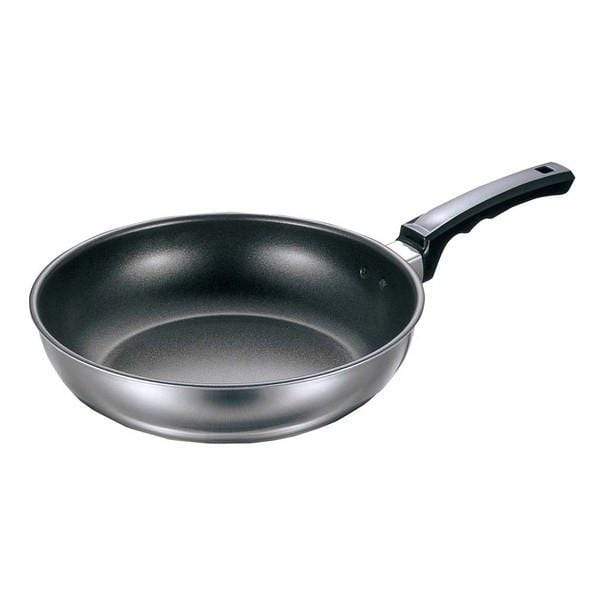 Fujinos Japan 3-Ply Stainless Steel Non-Stick Induction Wok 27Cm - YOYO JAPAN