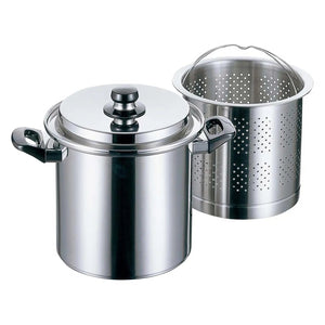 Fujinos Elec Master Light Stainless Steel Pasta Pot - YOYO JAPAN