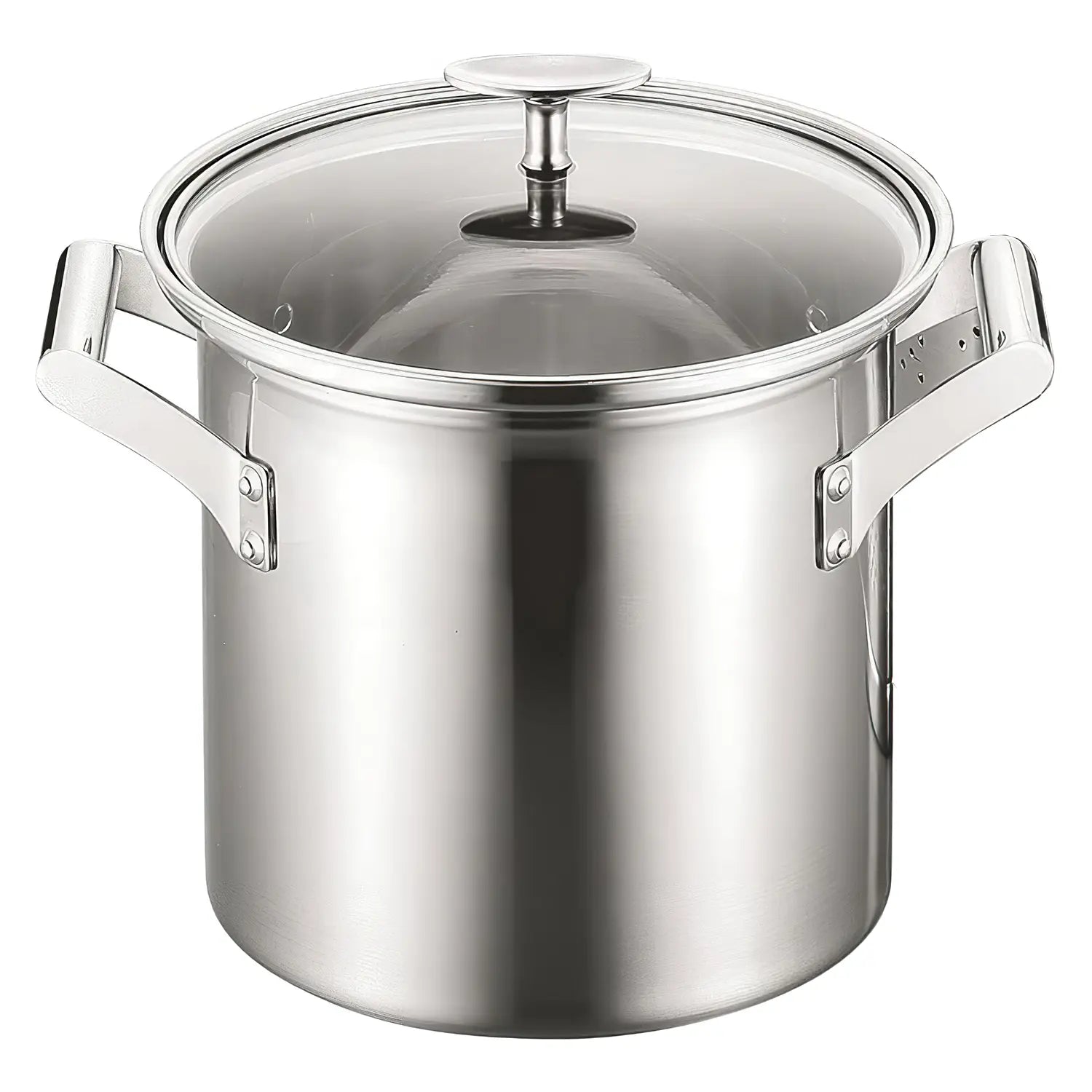 Fujinos Elec Master Pro Aluminum Clad Three-Layer Steel Pasta Pot - YOYO JAPAN