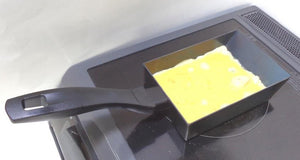 Fujita Kinzoku Tamagoyaki Iron Frying Pan Japan Ih Compatible Medium Sweet Special Craftsman 005201 - YOYO JAPAN