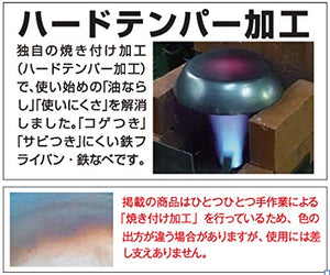 Fujita Kinzoku Tamagoyaki Iron Frying Pan Japan Ih Compatible Medium Sweet Special Craftsman 005201 - YOYO JAPAN