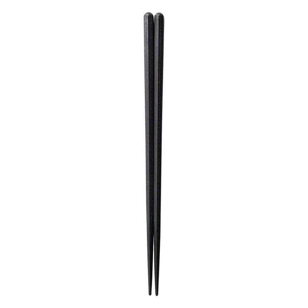 Fukui Craft Hexagonal Japanese Chopsticks Black Color - YOYO JAPAN