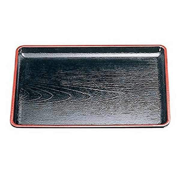 Fukui Craft Non-Slip Rectangular Serving Tray No.3 (395x285mm) - YOYO JAPAN