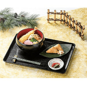 Fukui Craft Non-Slip Rectangular Serving Tray No.3 (395x285mm) - YOYO JAPAN