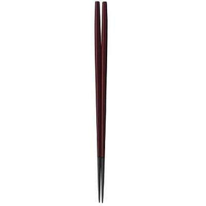 Fukui Craft Octagonal Double-Lacquered Non-Slip Chopsticks 22.5Cm Teak Brown Japan - YOYO JAPAN