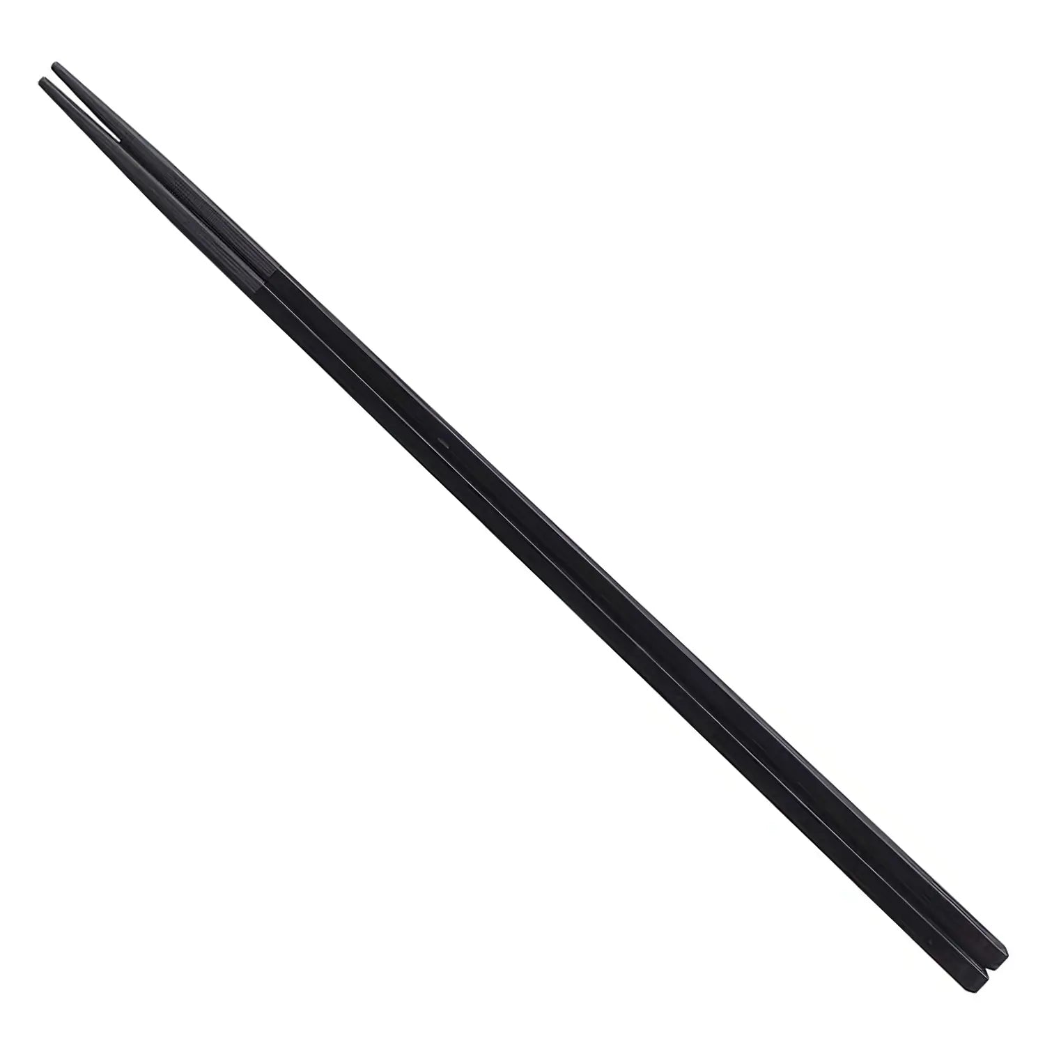 Fukui Craft Plastic Squared Cooking Chopsticks Black - YOYO JAPAN