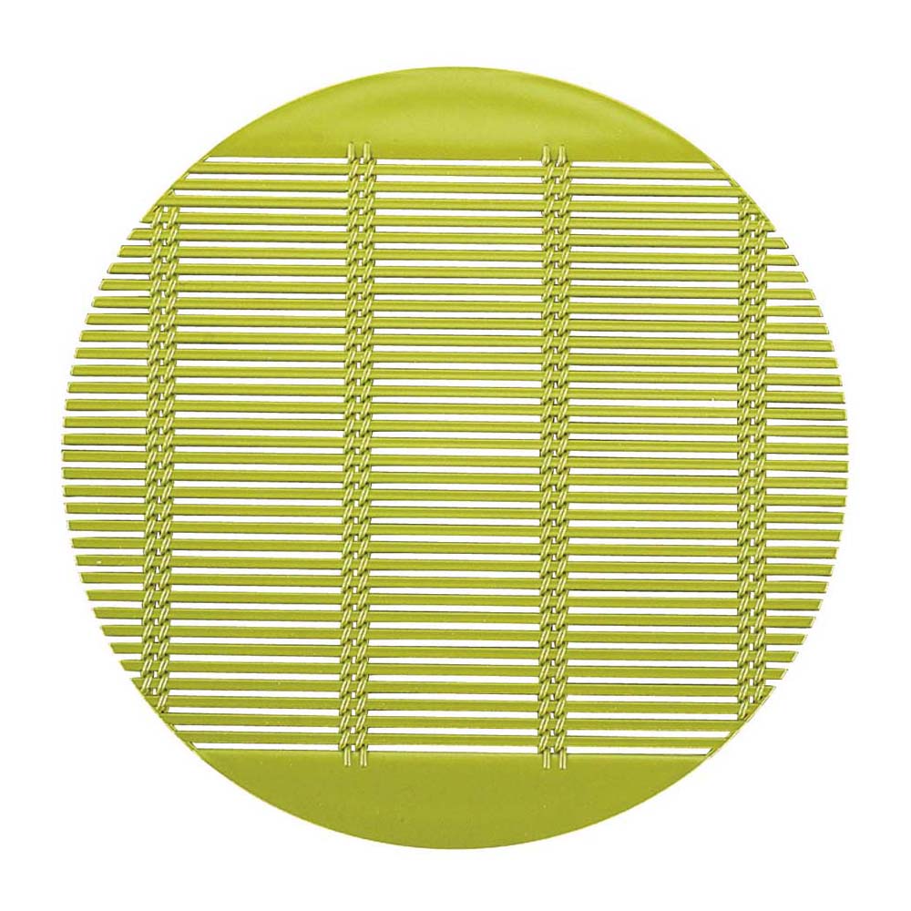 Fukui Craft Round Soba Sudare Mat Green From Japan - YOYO JAPAN