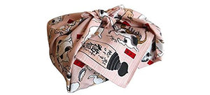 Musubi Furoshiki Cat-Kai 53 Hiki 48Cm 100% Cotton Japanese Shibori Made In Japan - YOYO JAPAN
