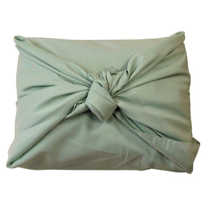 Awawa Furoshiki Large Size 3 Width 100Cm Plain Wasabi Color Made In Japan - YOYO JAPAN