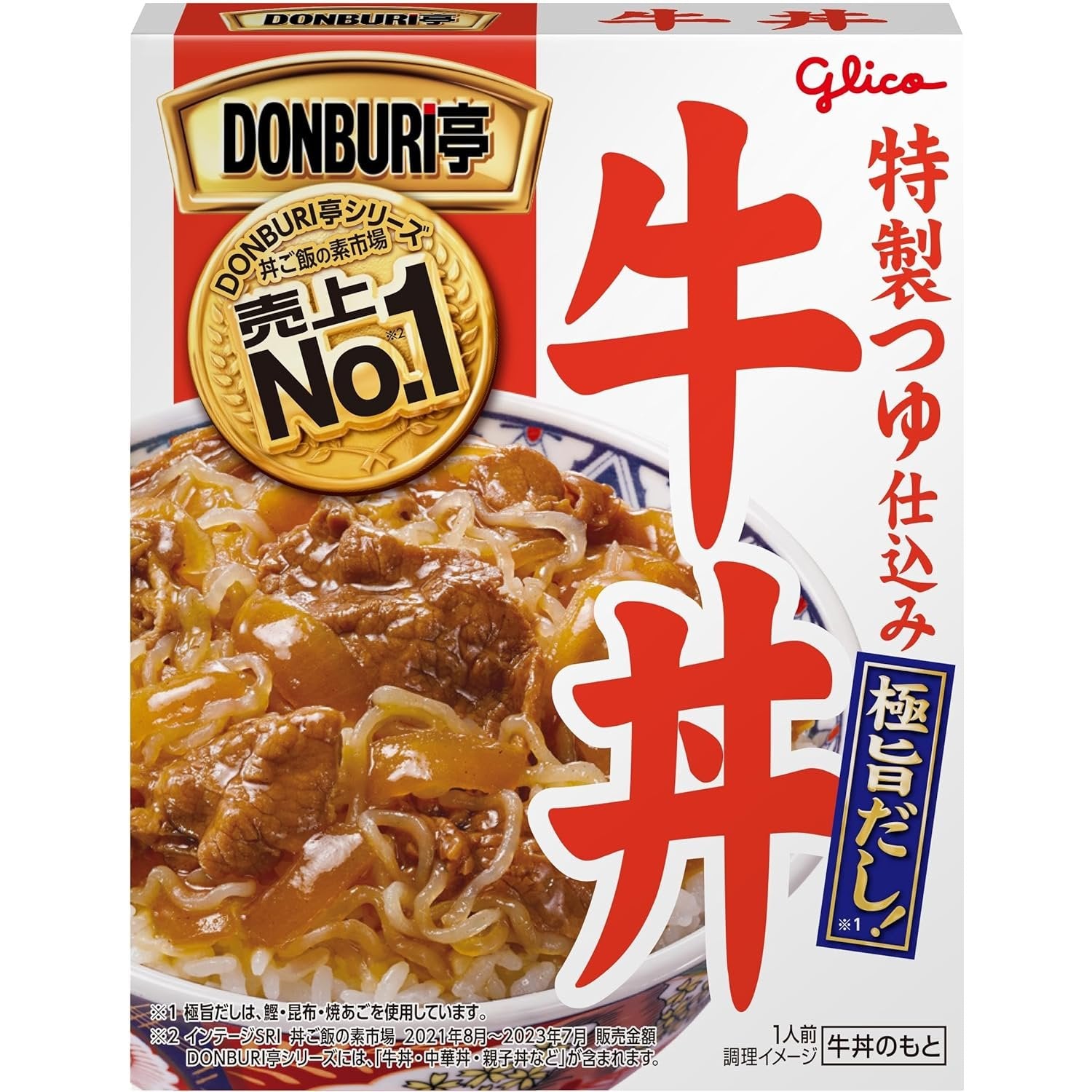 Glico Donburi Tei Gyudon Beef Bowl 160g - YOYO JAPAN
