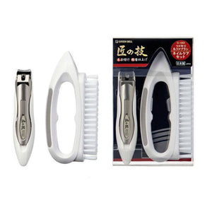 Green Bell Japan Takuminowaza Nail Clipper Brush Set - YOYO JAPAN