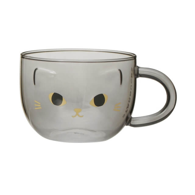 Halloween 2022 heat resistant glass mug cat 355ml - Japanese Starbucks - YOYO JAPAN