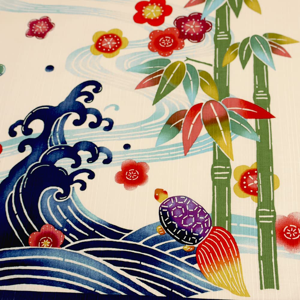 Hama Pattern Japan Wrapping Cloth 50Cm Sunny Day - YOYO JAPAN