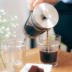 Hario 300ml Heat Resistant Coffee Press THSV-2-HSV SS - YOYO JAPAN