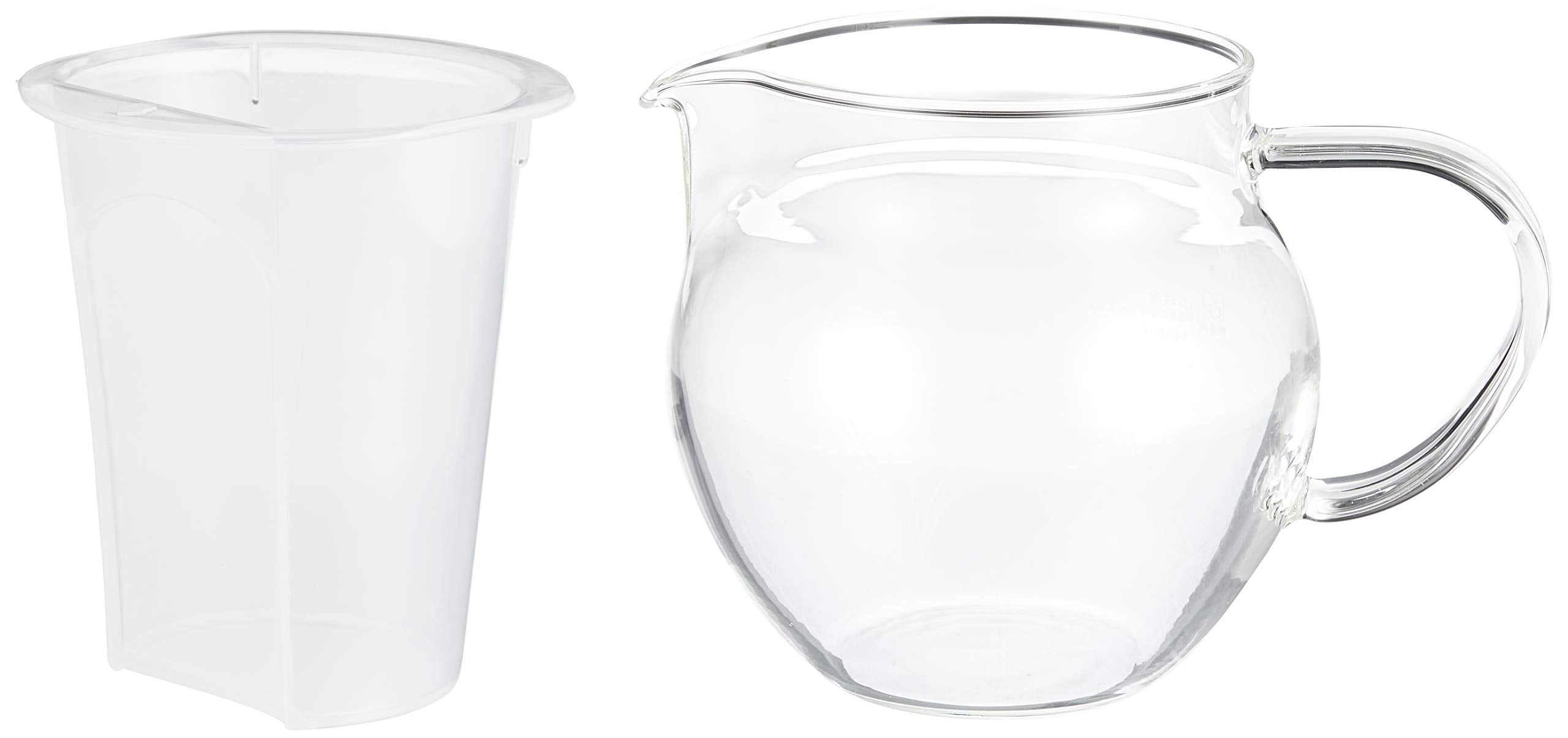 Hario Brown Tea Flatty 450Ml Japan Chf-45Gg - YOYO JAPAN