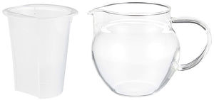 Hario Brown Tea Flatty 450Ml Japan Chf-45Gg - YOYO JAPAN