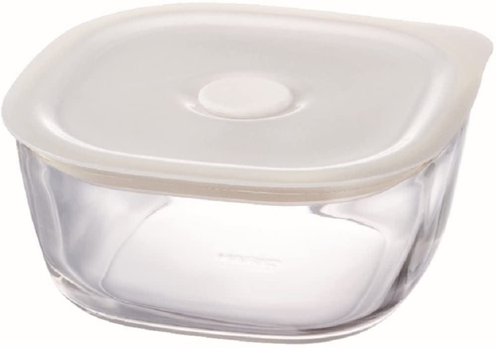 Hario Buono Kstm-60-Tw 600Ml Japan Heat Resistant Glass Airtight Storage Container - YOYO JAPAN
