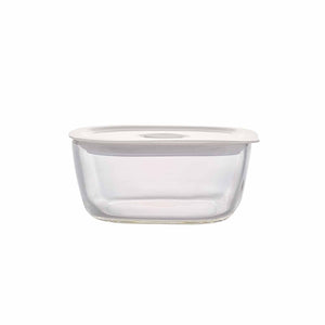 Hario Buono Kstm-60-Tw 600Ml Japan Heat Resistant Glass Airtight Storage Container - YOYO JAPAN