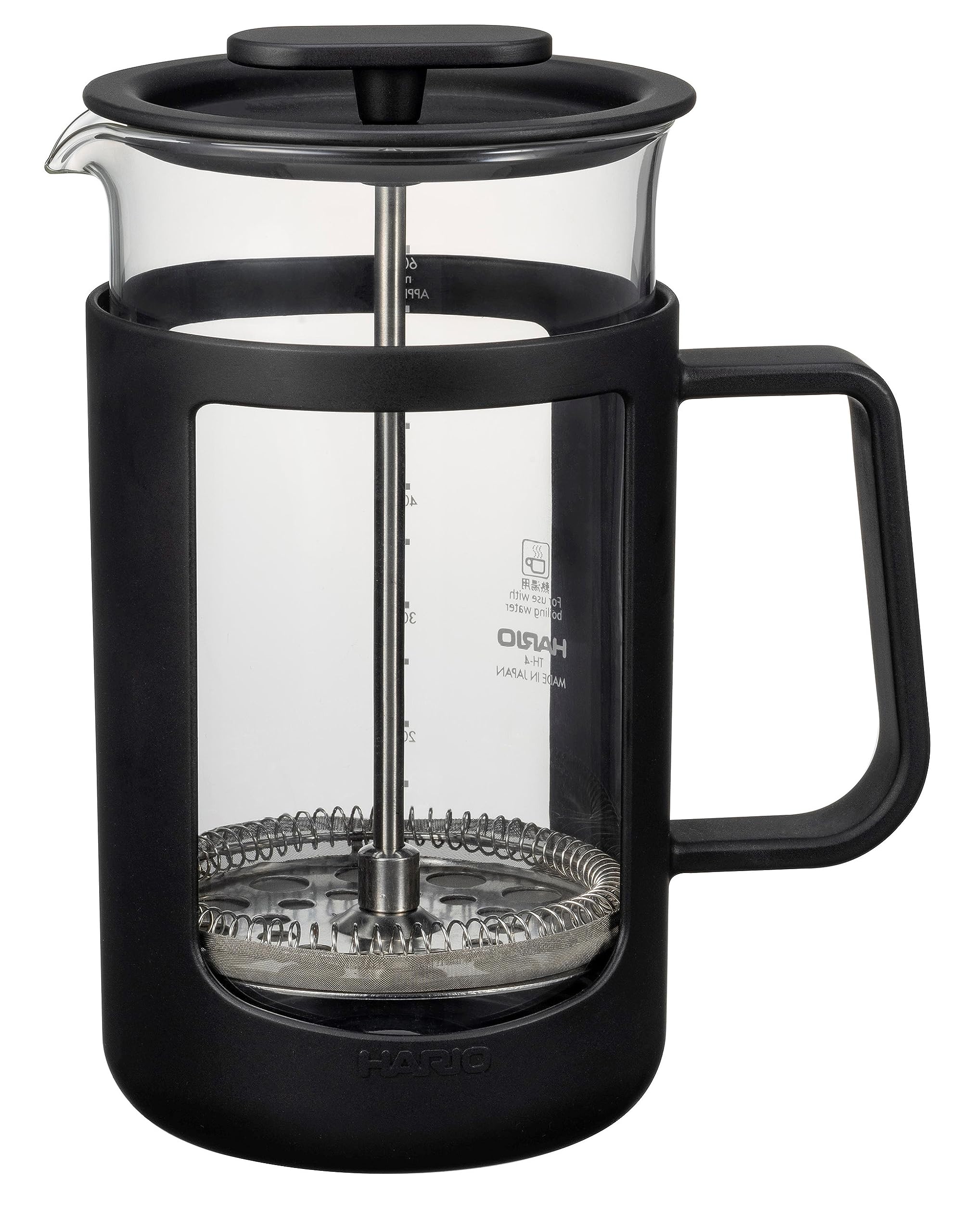Hario Café Press U Press CPU-4-B 600ml Black - YOYO JAPAN