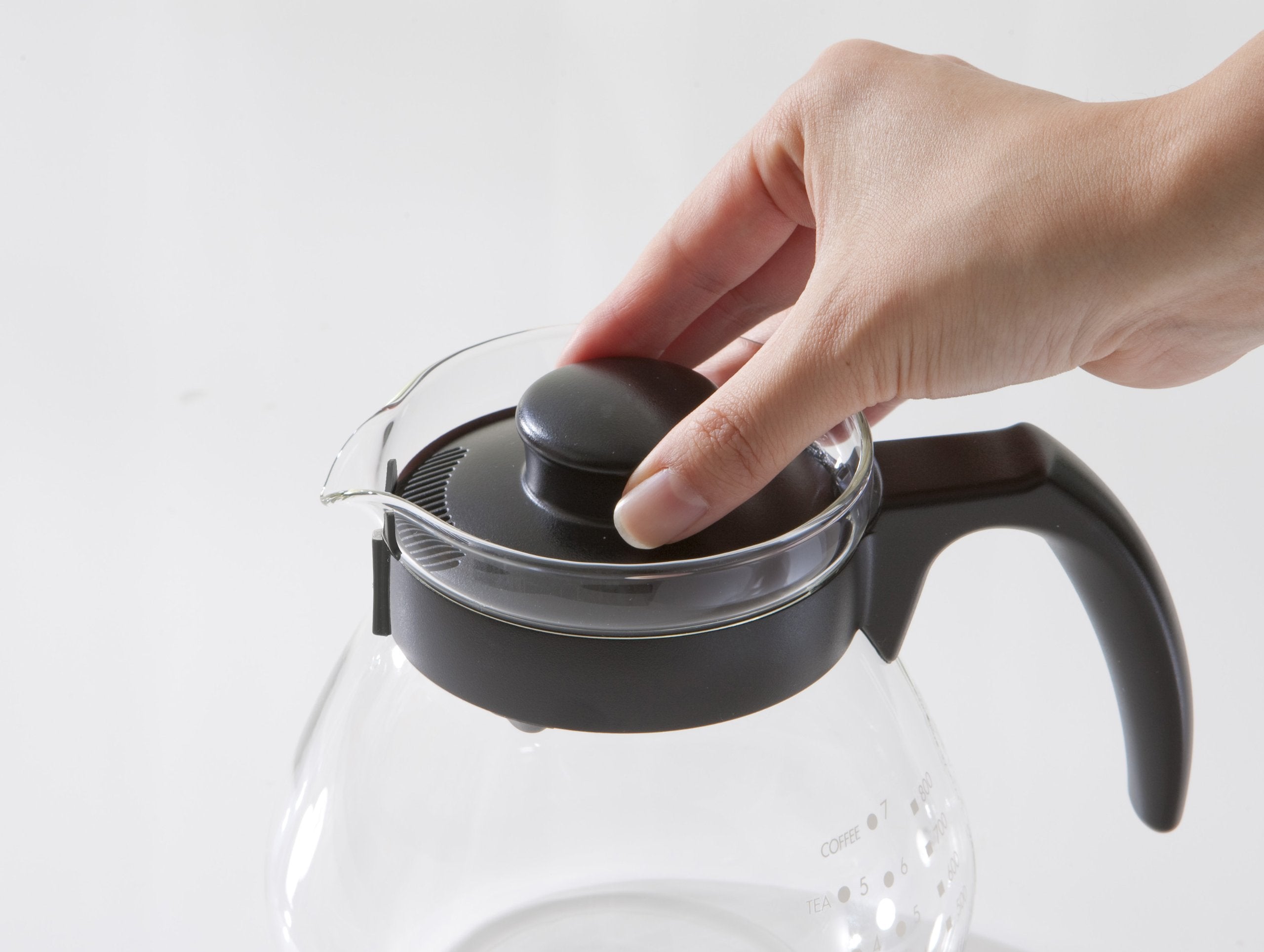 Hario Japan Coffee & Tea Server Lever 1000Ml Dishwasher/Microwave Safe Tc-100B - YOYO JAPAN