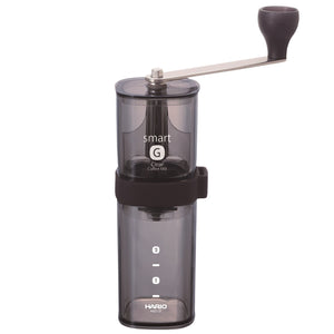 Hario Coffee Mill Smart G Transparent Black Japan - Msg-2-Tb - YOYO JAPAN