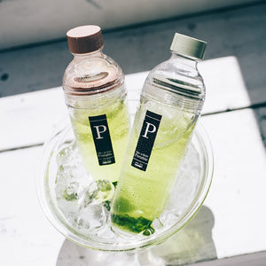 Hario FIBP-40-SG 400ml Smoky Green Resin Bottle - YOYO JAPAN