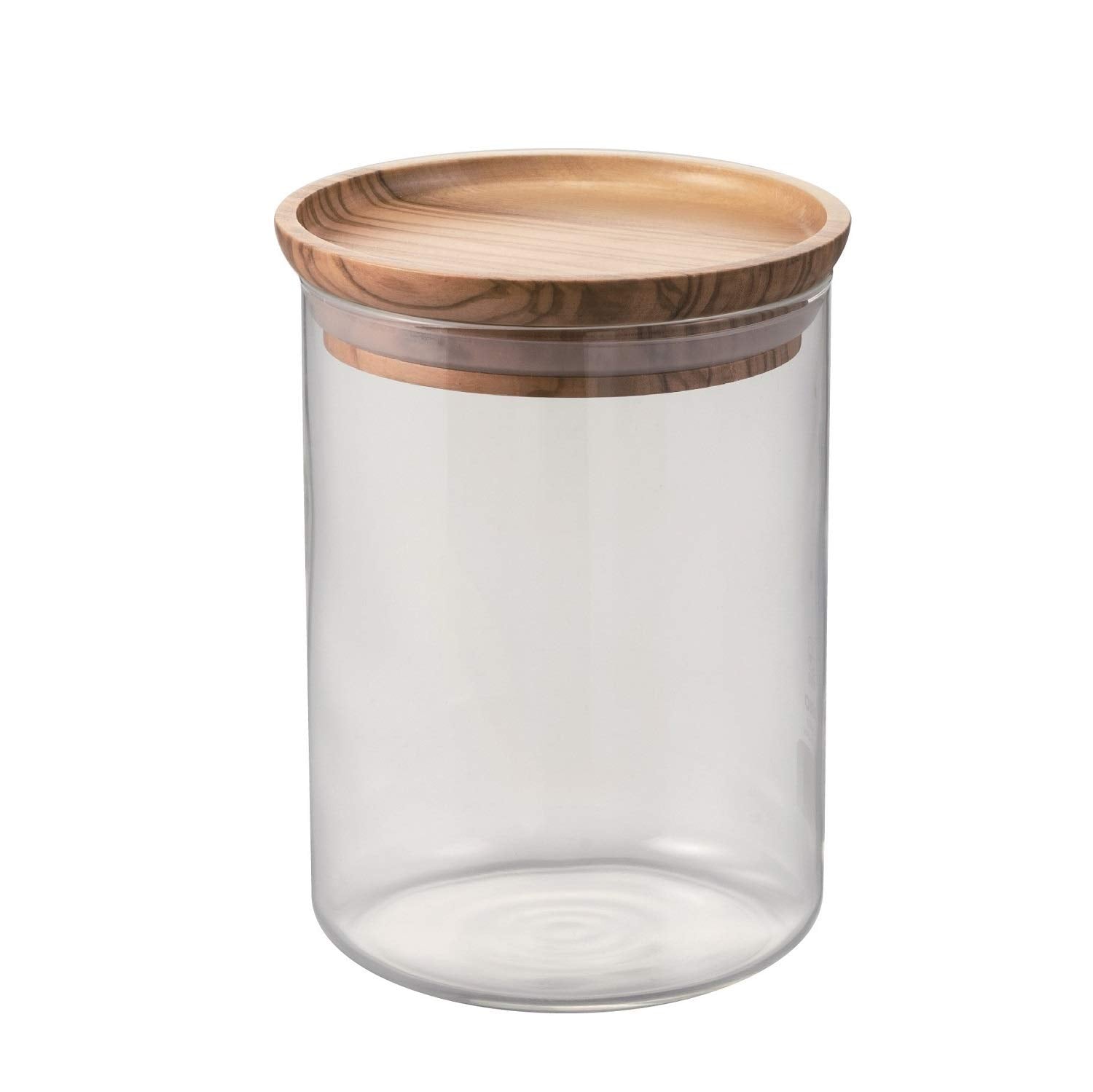 Hario 800Ml Olive Wood Canister Made In Japan - S-Gcn-200-Ov - YOYO JAPAN