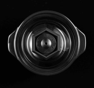 Hario Glass Rice Pot GNR-150-B Black 1-2 Cup Japan - YOYO JAPAN