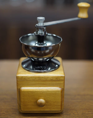Hario Mm-2 Brown Hand Ground Coffee Mill Small Coffee Grinder From Japan - YOYO JAPAN