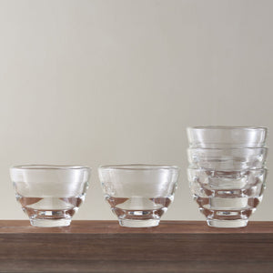 Hario Japan Glass Cup Set 5 170Ml Microwave/Oven/Dishwasher Safe Hu-3012 - YOYO JAPAN