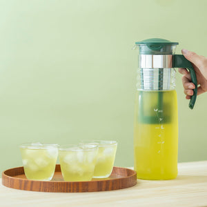Harry Hario Japan Heat Resistant 1.2L Glass Iced Tea Brewer With Handle - YOYO JAPAN