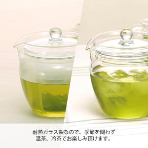 Hario CHRN-2N Teapot Glass Tea/Jujube 360ml 2P - YOYO JAPAN
