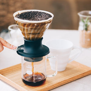 Hario SSD-5012-B Immersion Dripper 200ml Set Black - Japan Made - YOYO JAPAN