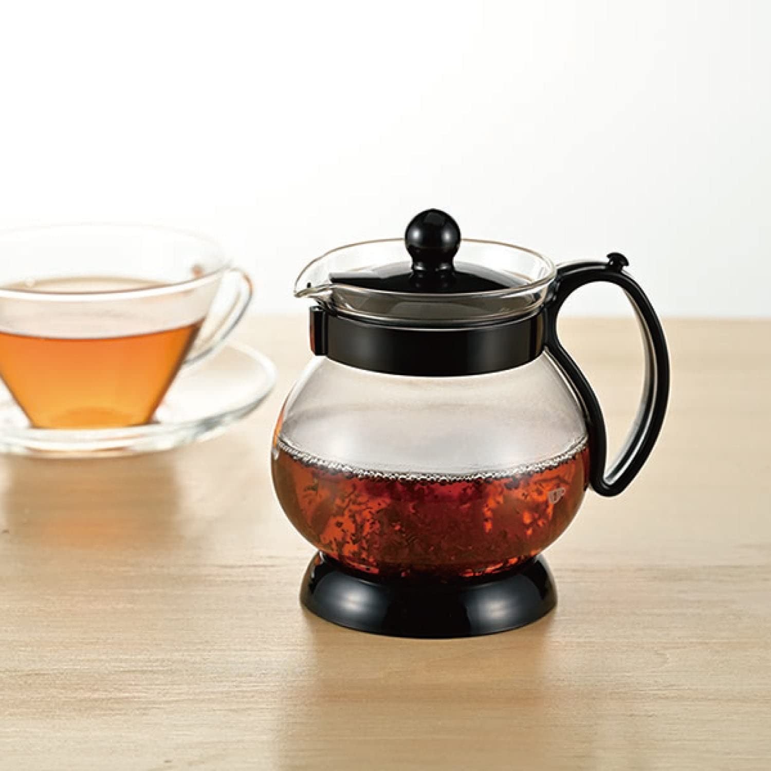 Hario Jumping Leaf P 350 Japan 350Ml Black Tea Maker Jpp-35-B - YOYO JAPAN