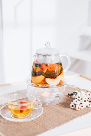 Hario Japan Leaf Tea Pot For 2 People 360Ml Chen-36T - YOYO JAPAN