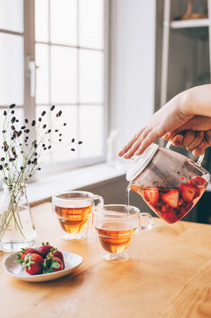 Hario Japan Leaf Tea Pot For 2 People 360Ml Chen-36T - YOYO JAPAN