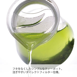 Hario Teapot Clear 450ml FNC-45-T - YOYO JAPAN