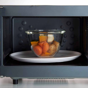 Hario Japan Heat Resistant Glass Bowl 1500Ml Buono Kitchen Mxp-150-Bk Clear - YOYO JAPAN