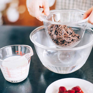 Hario Japan Heat Resistant Glass Bowl 1500Ml Buono Kitchen Mxp-150-Bk Clear - YOYO JAPAN